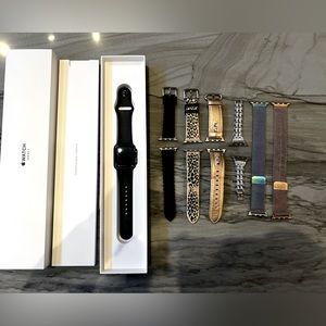Apple Watch Series 3 38mm Kate spade bands Space Gray GPS 7 Bands Inc